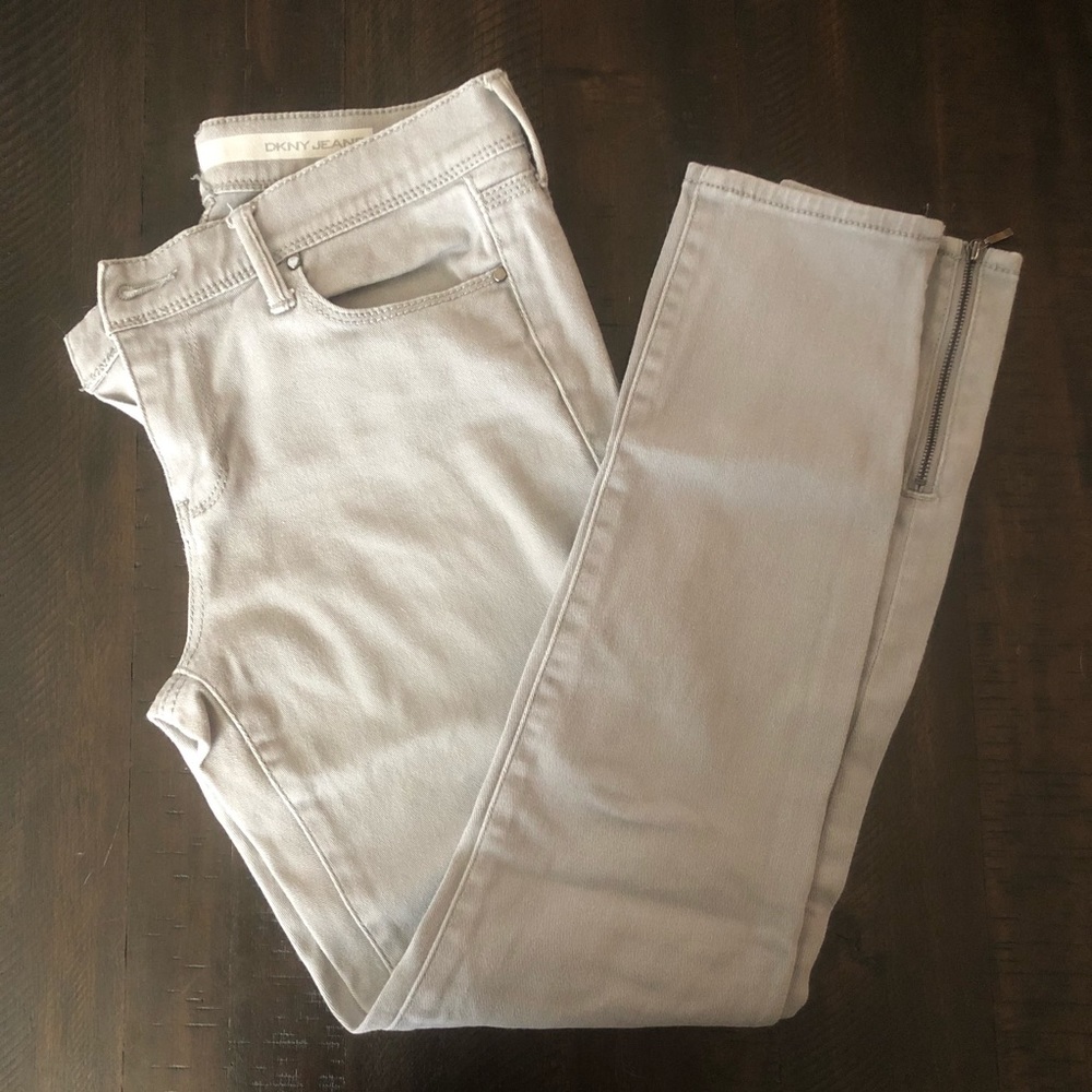 Grey DKNY Skinny Jeans